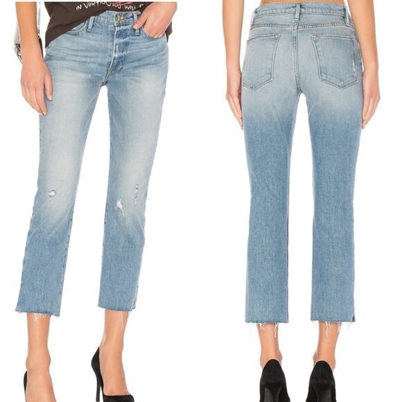 FRAME Women’s Le High Skinny Jeans in Surrey Size 28 - Picture 1 of 11